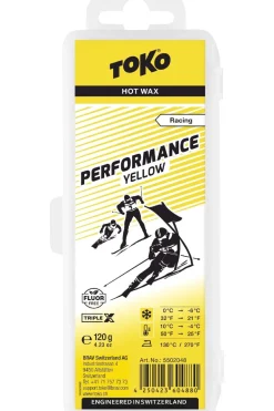 Toko Wax Base Performance Hot Wax Yellow 120g