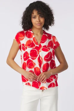 Tom Tailor Blouse Blouse Feminine V-Neck