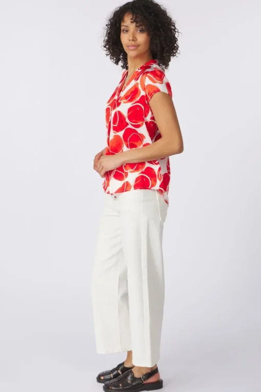 Tom Tailor Blouse Blouse Feminine V-Neck