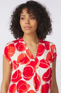 Tom Tailor Blouse Blouse Feminine V-Neck