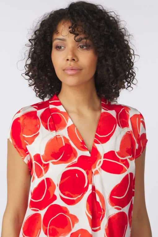 Tom Tailor Blouse Blouse Feminine V-Neck