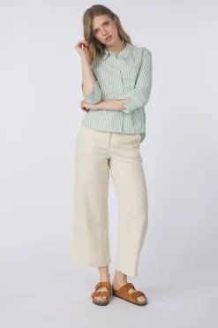 Tom Tailor Broek Culotte Linen Pants