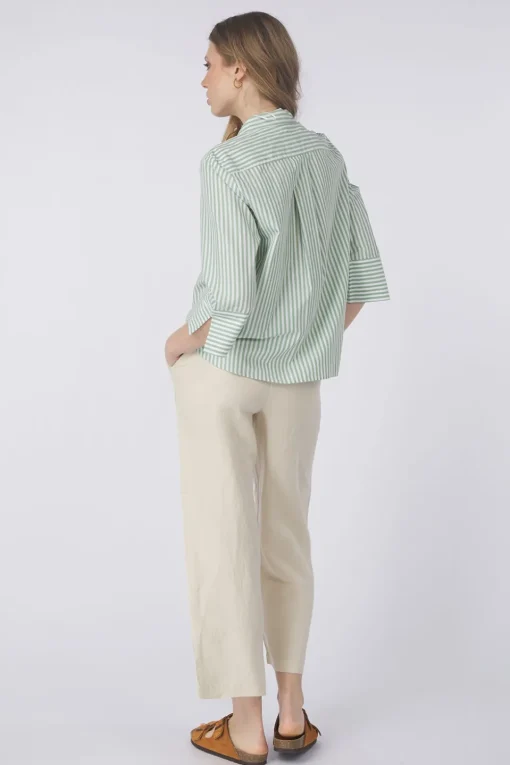Tom Tailor Broek Culotte Linen Pants