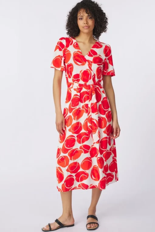 Tom Tailor Jurk Dress Printed Wrap