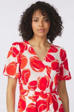 Tom Tailor Jurk Dress Printed Wrap