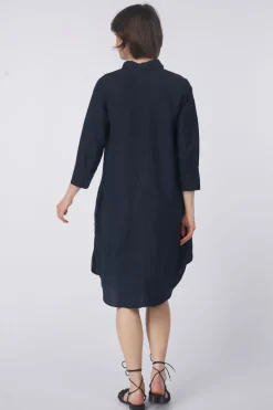 Tom Tailor Jurk Dress Shirt Linen
