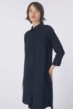 Tom Tailor Jurk Dress Shirt Linen