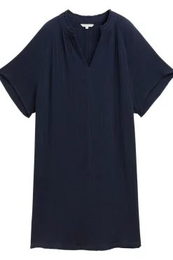 Tom Tailor Jurk Dress With Crinkle Structure
