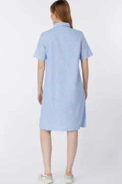 Tom Tailor Jurk Dress With Slub Structure