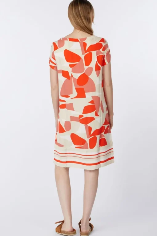 Tom Tailor Jurk Print Mix Dress