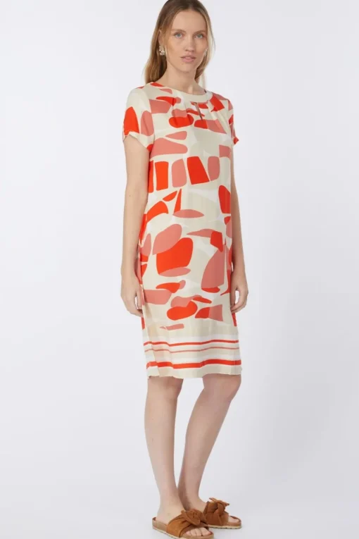 Tom Tailor Jurk Print Mix Dress