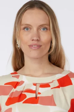 Tom Tailor Jurk Print Mix Dress