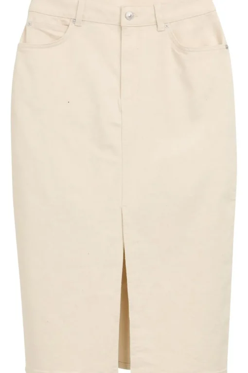 Tom Tailor Rok Midi Undyed Denim Skirt