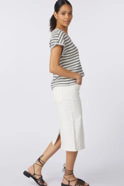 Tom Tailor Rok Skirt Denim White