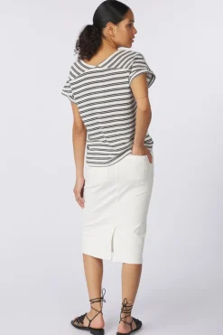Tom Tailor Rok Skirt Denim White