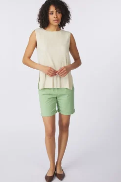 Tom Tailor Top Top Plissee Crew Neck