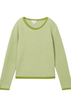 Tom Tailor Trui Knit Cotton Structure Pullover