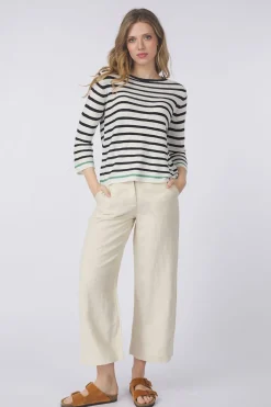 Tom Tailor Trui Knit Striped Boatneck