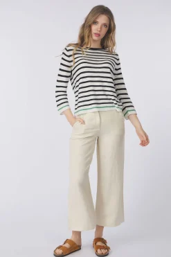 Tom Tailor Trui Knit Striped Boatneck