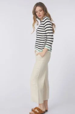 Tom Tailor Trui Knit Striped Boatneck