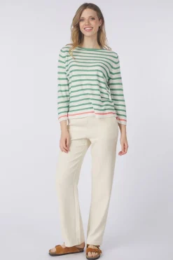 Tom Tailor Trui Knit Striped Boatneck