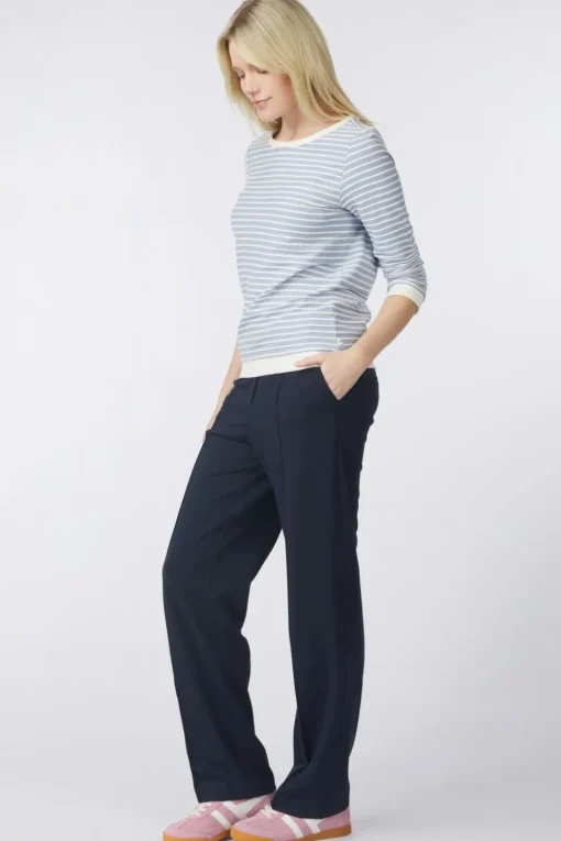 Tom Tailor Trui Stripe Jacquard Sweatshirt