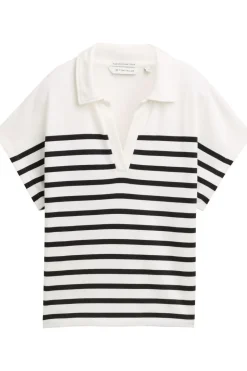 Tom Tailor Trui Sweatshirt Striped Polo