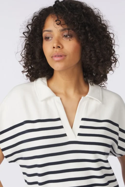 Tom Tailor Trui Sweatshirt Striped Polo