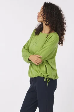 Tom Tailor Trui Sweatshirt With Embroidery