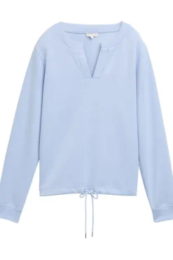 Tom Tailor Trui Sweatshirt Scuba V-Neck