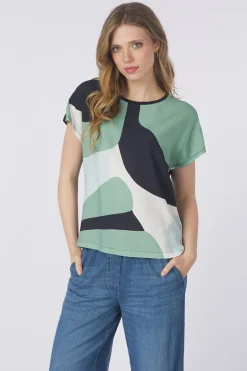 Tom Tailor T-Shirt T-Shirt Fabric Mix