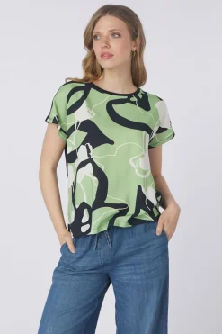 Tom Tailor T-Shirt T-Shirt Fabric Mix