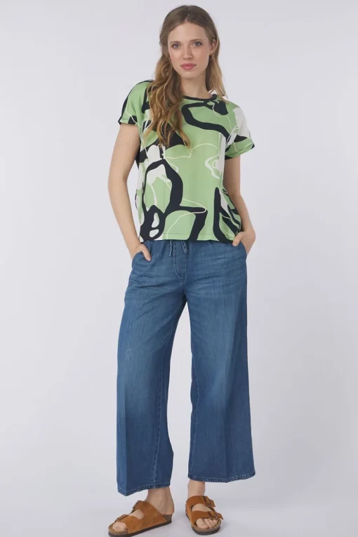 Tom Tailor T-Shirt T-Shirt Fabric Mix