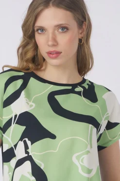 Tom Tailor T-Shirt T-Shirt Fabric Mix