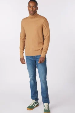 Tommy Hilfiger Coltrui Pima Org Ctn Cashmere Roll Neck