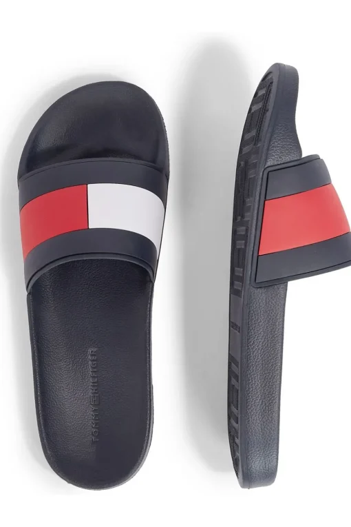 Tommy Hilfiger Slippers Rubber Th Flag Pool Slide
