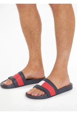Tommy Hilfiger Slippers Rubber Th Flag Pool Slide