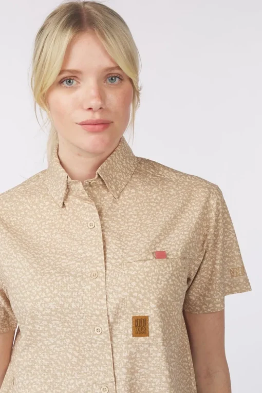 Topo Designs Hemd Retro River Shirt S/S W