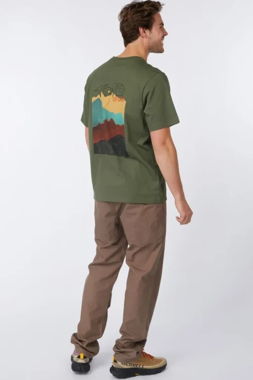 Topo Designs T-Shirt Perspective Tee S/S M