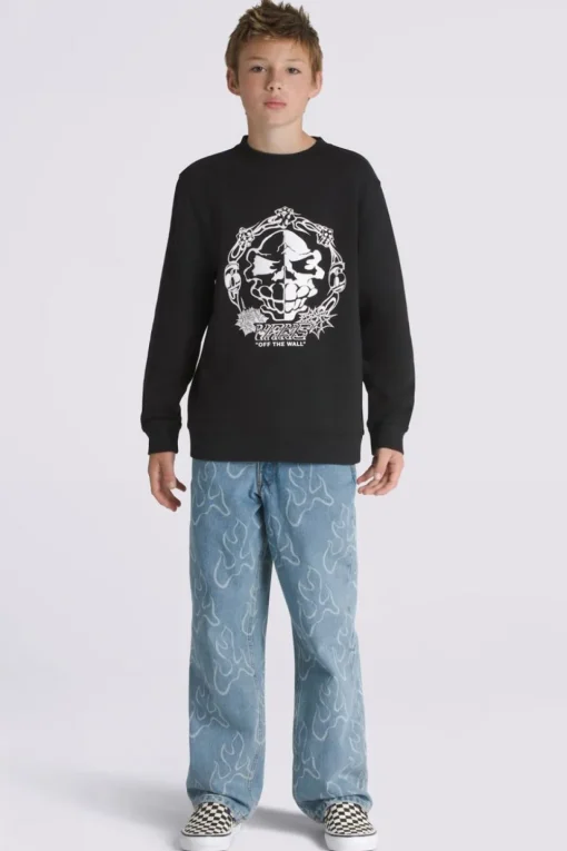 Vans Trui Mister Sinister Boys Loose Crew