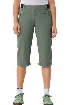 Vaude Afritsbroek Women'S Farley Stretch Capri T-Zip III