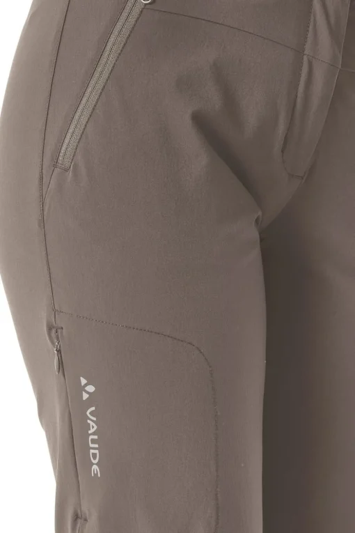 Vaude Afritsbroek Women'S Farley Stretch Capri T-Zip III