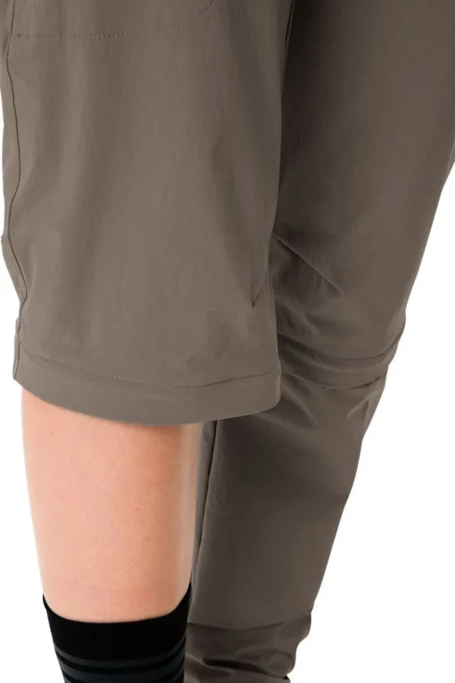 Vaude Afritsbroek Women'S Farley Stretch Capri T-Zip III