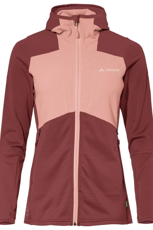 Vaude Fleece Women'S Monviso Hooded Grid