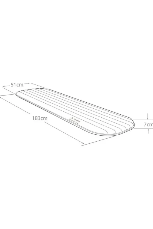 Vaude Luchtbed Performance 7 M
