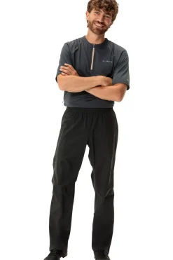 Vaude Regenbroek Men'S Yaras Rain Zip Pants Iv