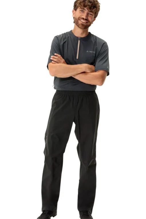 Vaude Regenbroek Men'S Yaras Rain Zip Pants Iv