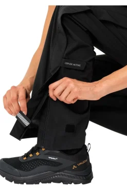 Vaude Regenbroek Women'S Yaras Rain Zip Pants Iv