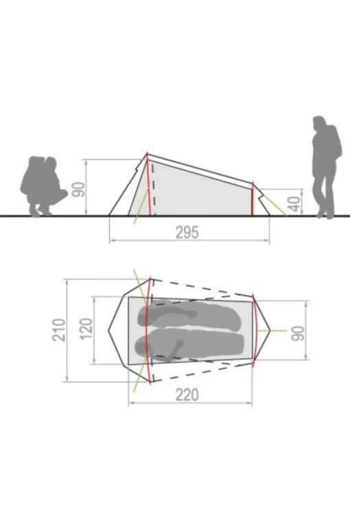 Vaude Tent Arco 1-2P