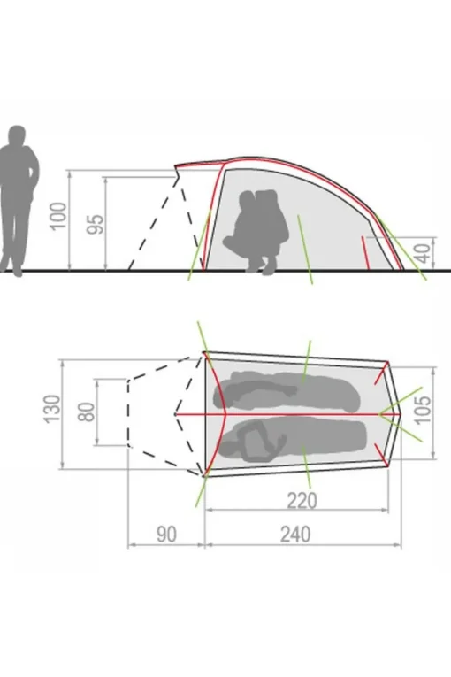 Vaude Tent Hogan UL 2P